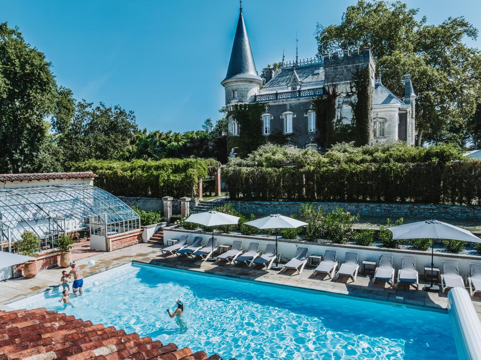 Linxe Chateau Belle Epoque - Chambres D'Hotes & Gites מראה חיצוני תמונה